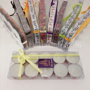 شمع وارمر طرح دار 10 عددی