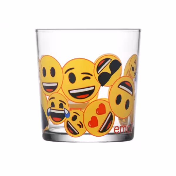 لیوان لاو مدل BDG386 SB3386AD-EMOJI مجموعه 3 عددی