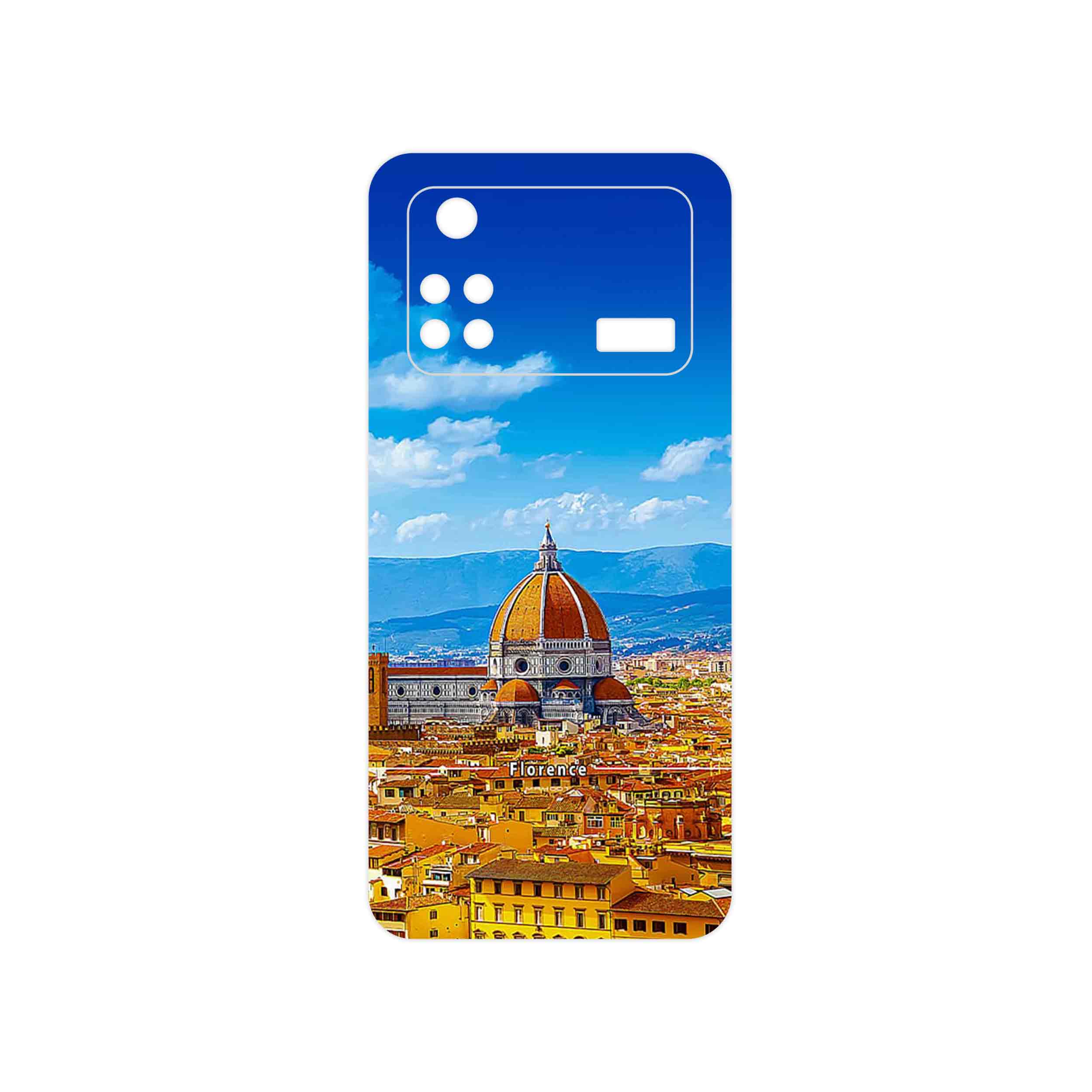 برچسب پوششی ماهوت مدل City of Florence مناسب برای گوشی موبایل شیائومی Poco M4 Pro 4G