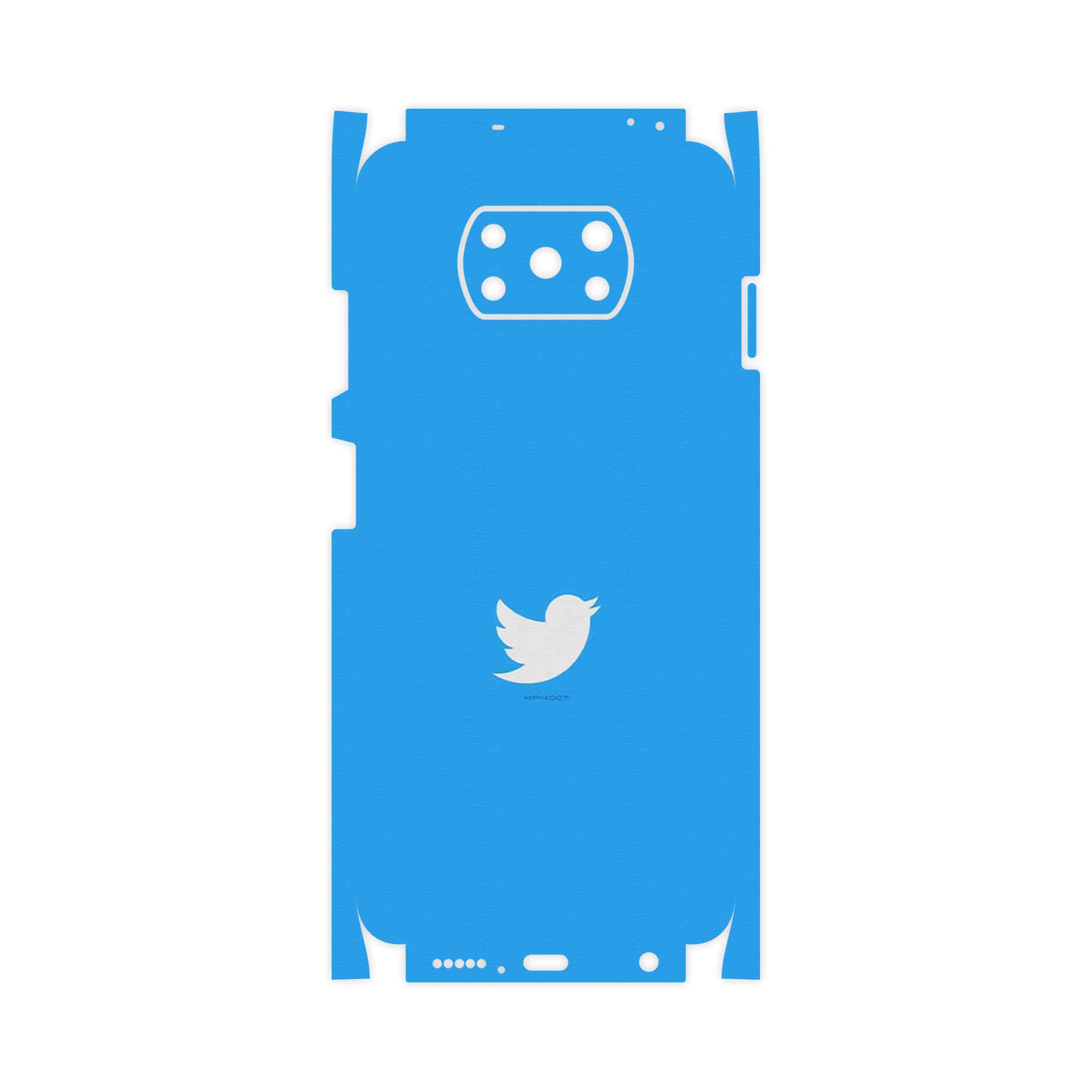 برچسب پوششی ماهوت مدل Tweeter-FullSkin مناسب برای گوشی موبایل شیائومی Poco X3 NFC