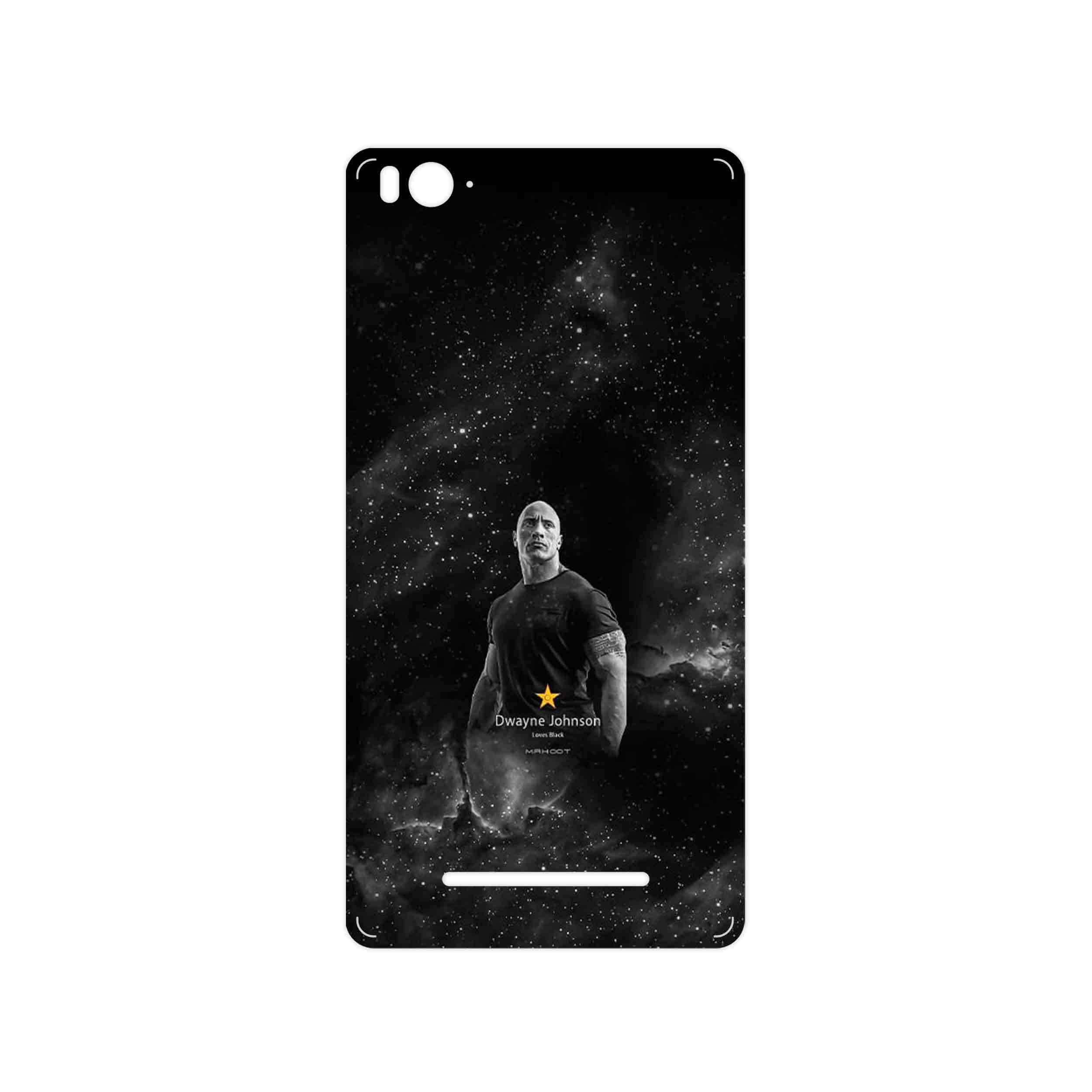 برچسب پوششی ماهوت مدل Dwayne Johnson مناسب برای گوشی موبایل شیائومی Mi 4i
