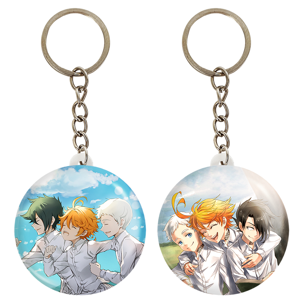 جاکلیدی خندالو مدل ری و اما و نورمن انیمه ناکجاآباد موعود کد 1271512719 مجموعه 2 عددی