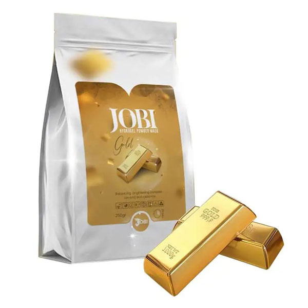 ماسک پودری هیدروژلی طلا جوبی JOBI حجم 250 گرم