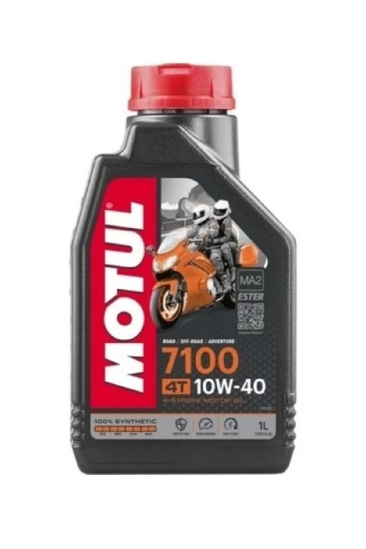 روغن و مکمل موتور 7100 4T 10W 40 1 L سیکلت موتول اورجینال Motul