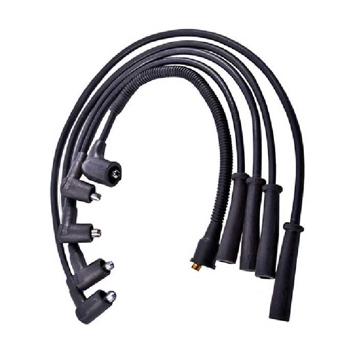 خرید وایر شمع 5 تکه کاربراتوری پراید سایپا یدک | اتوموبی