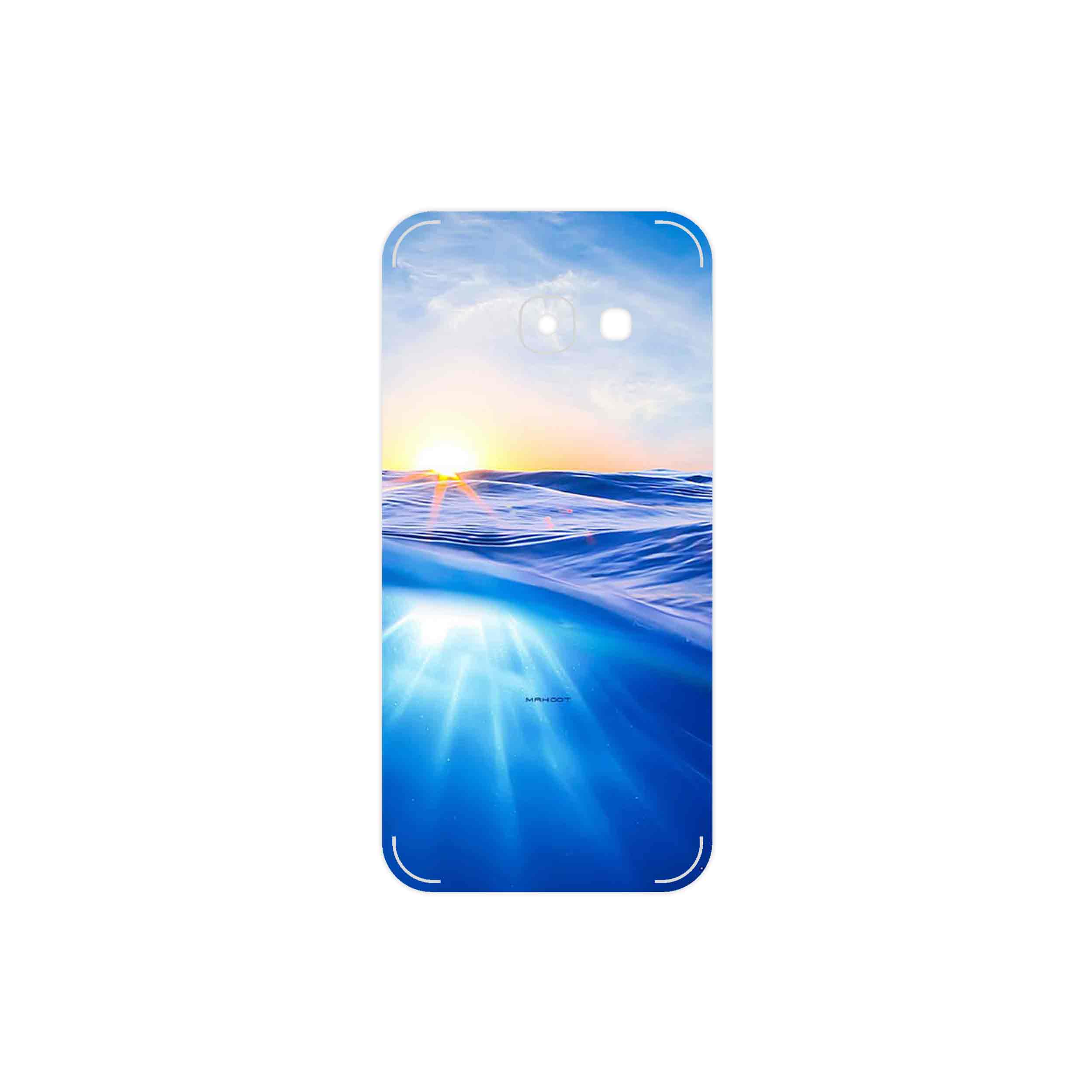 برچسب پوششی ماهوت مدل Ocean مناسب برای گوشی موبایل سامسونگ Galaxy A3 2017