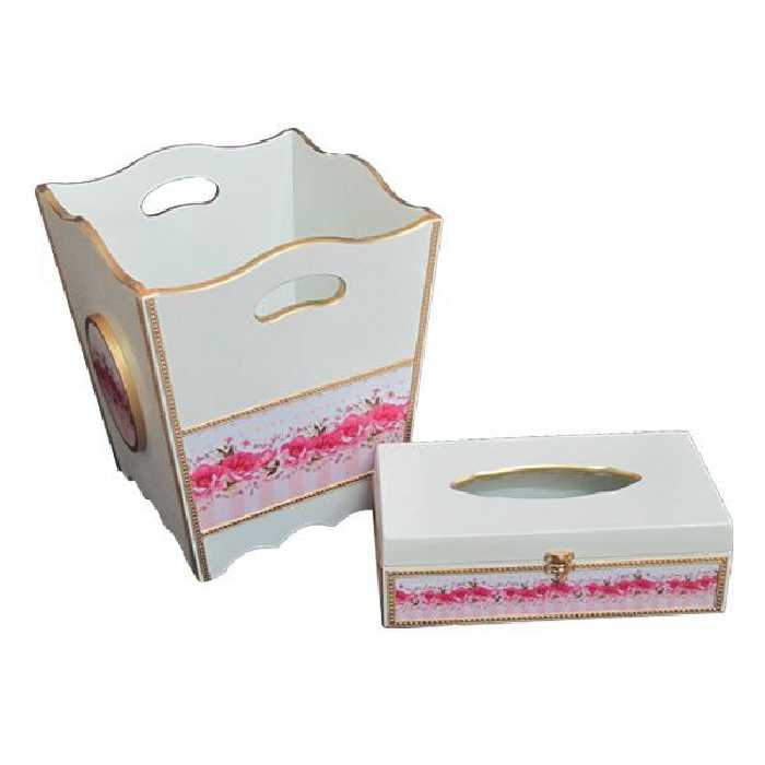 سطل و جعبه دستمال کاغذی مدل Sdj21