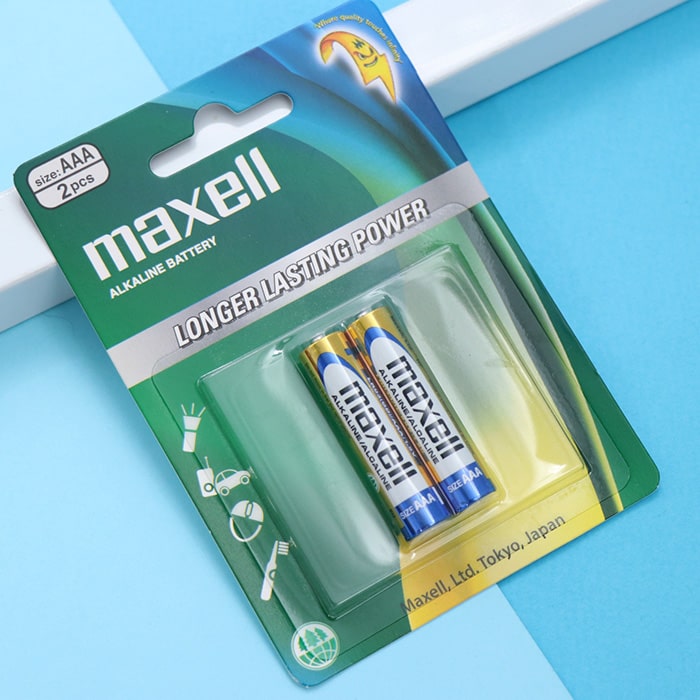 باتری نیم قلمی مکسل 2 عددی maxell کد37221