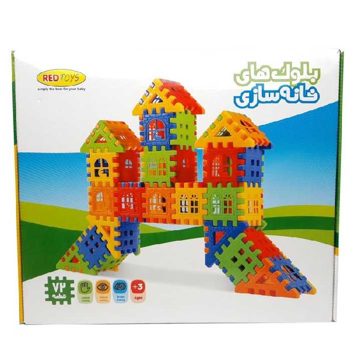 بازی بلوک سازی 72 قطعه ای