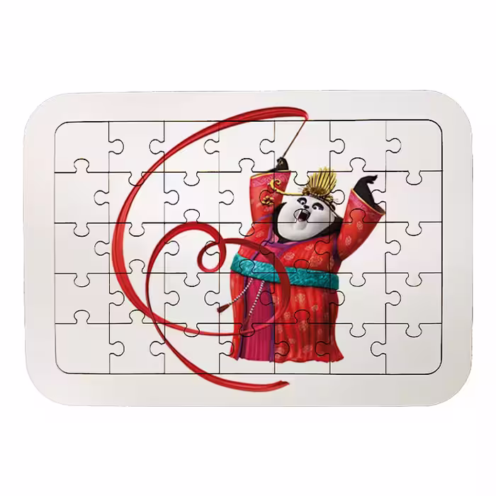 پازل 35 تکه مدل پاندا مونگ فو کار کد 53