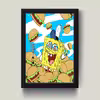 تابلو مدل باب اسفنجی sponge bob کدG12-35