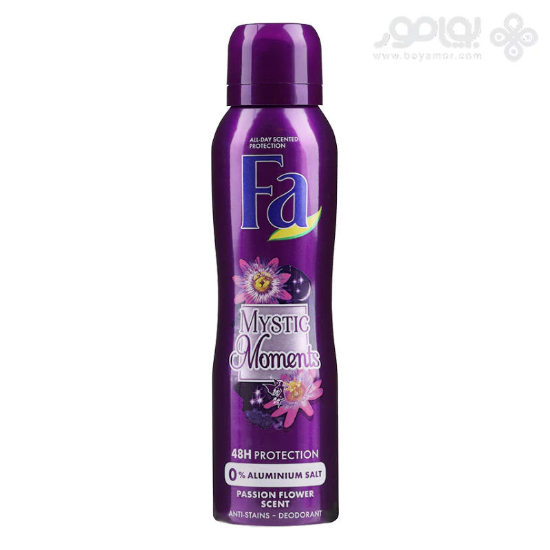 اسپری دئودورانت زنانه فا مدل MYSTIC MOMENTS حجم 150 میل