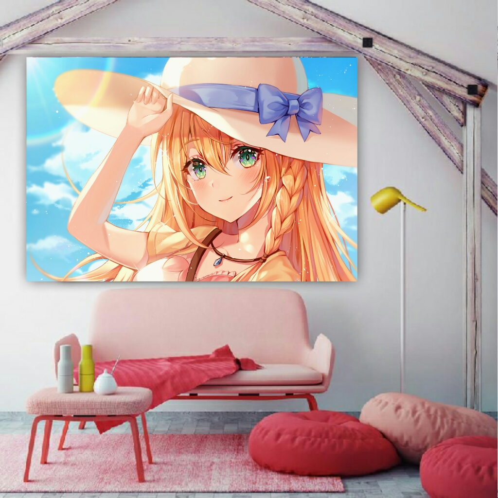 تابلو بوم طرح انیمه کد BH545