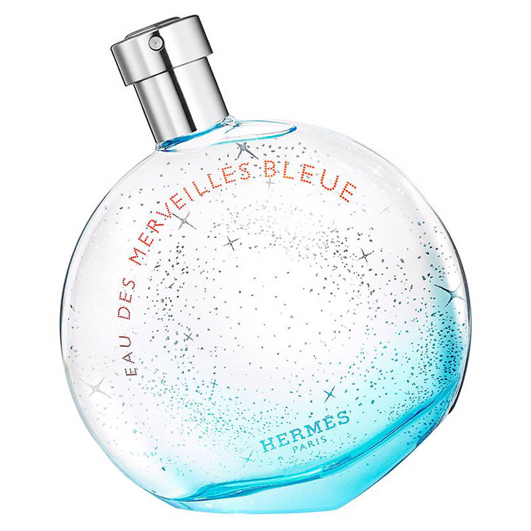 ادو تویلت زنانه اماراتی HERMES Eau des Merveilles Bleue حجم 100 میلی لیتر