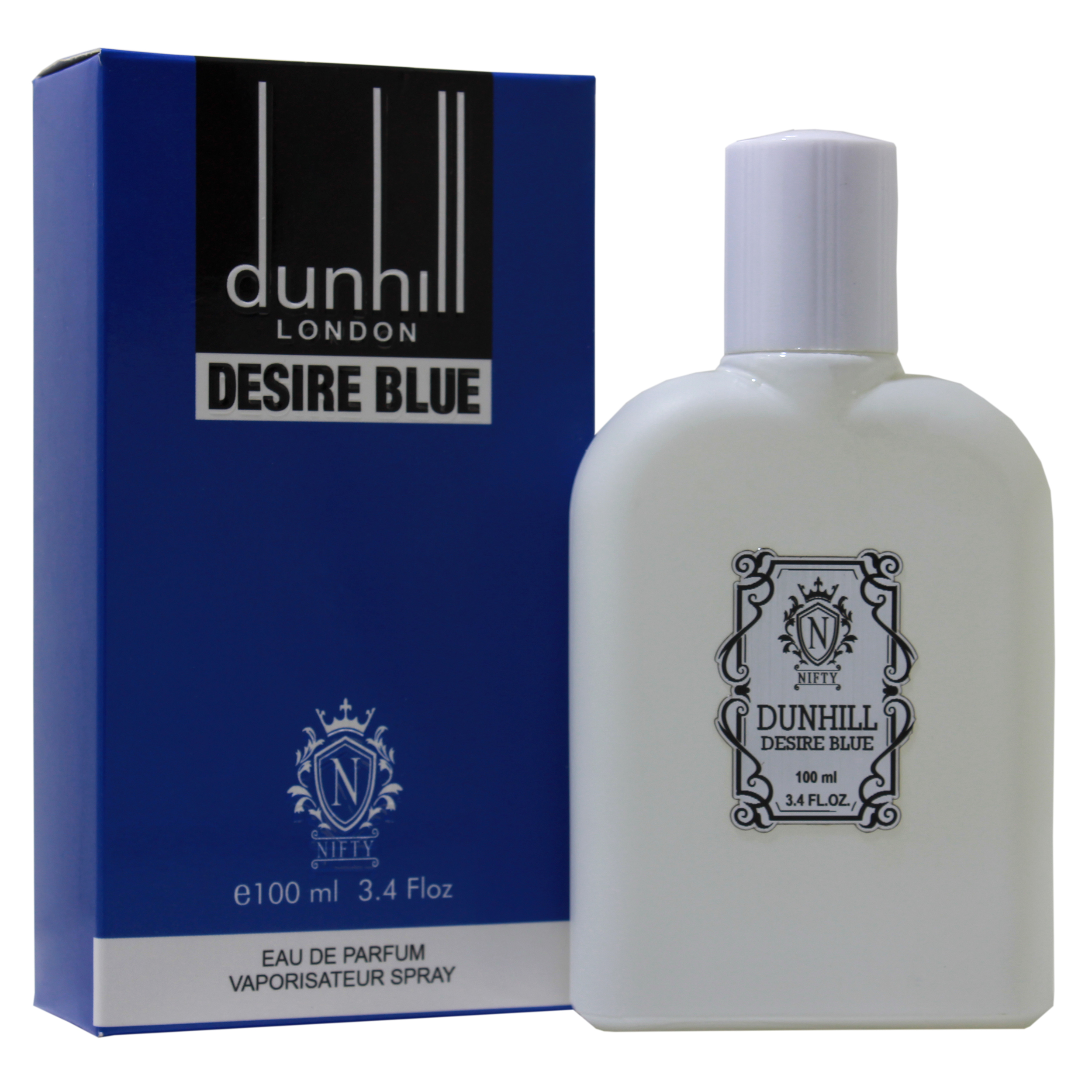 ادو پرفیوم مردانه نیفتی مدل dunhill DESIRE BLUE حجم 100 میلی لیتر