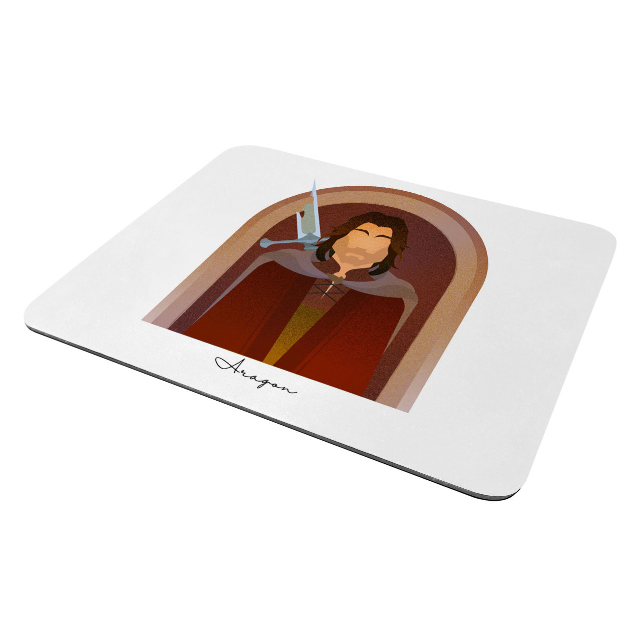 ماوس پد طرح ارباب حلقه ها آراگورن مدل W229