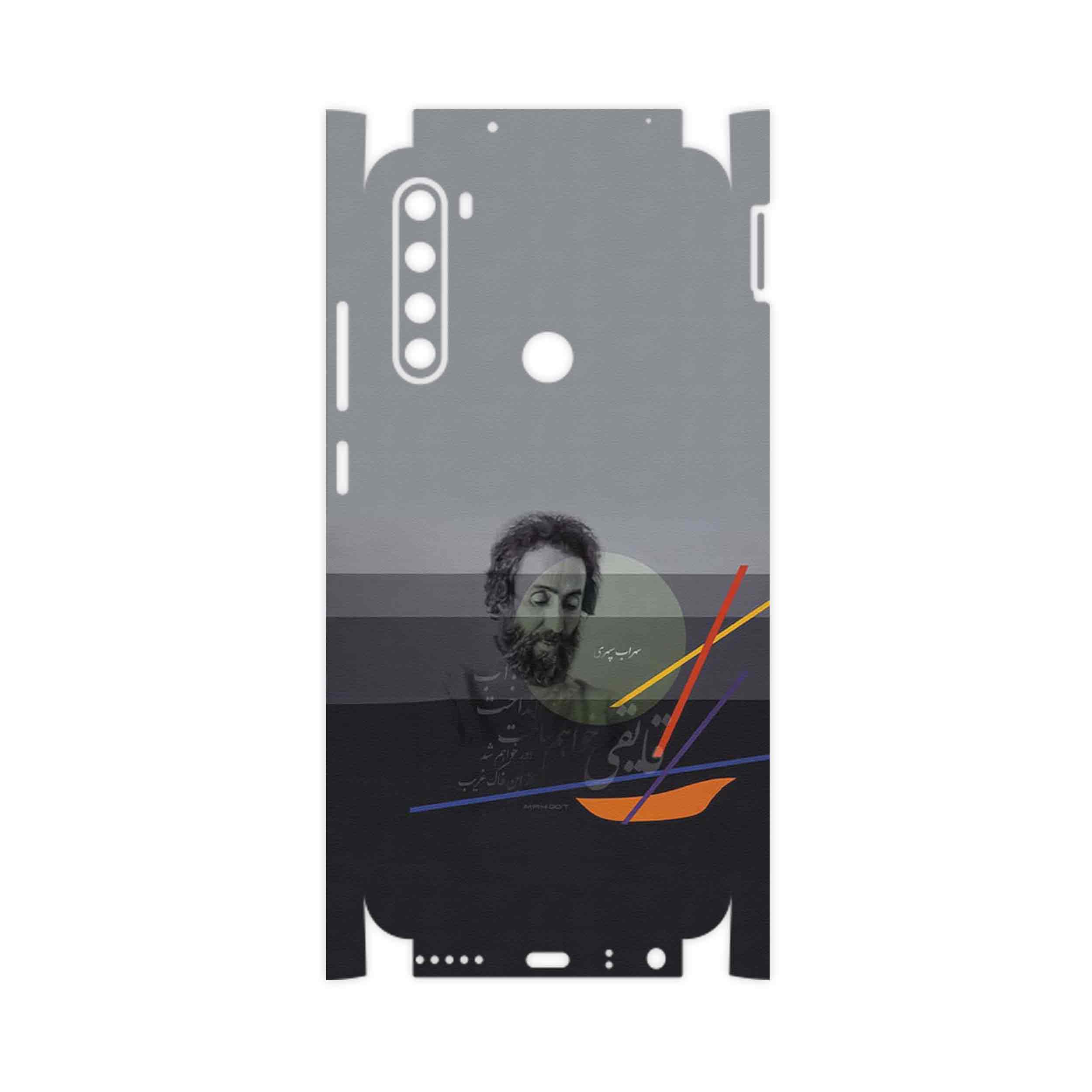 برچسب پوششی ماهوت مدل Sohrab Sepehri-FullSkin مناسب برای گوشی موبایل شیائومی Redmi Note 8 2021