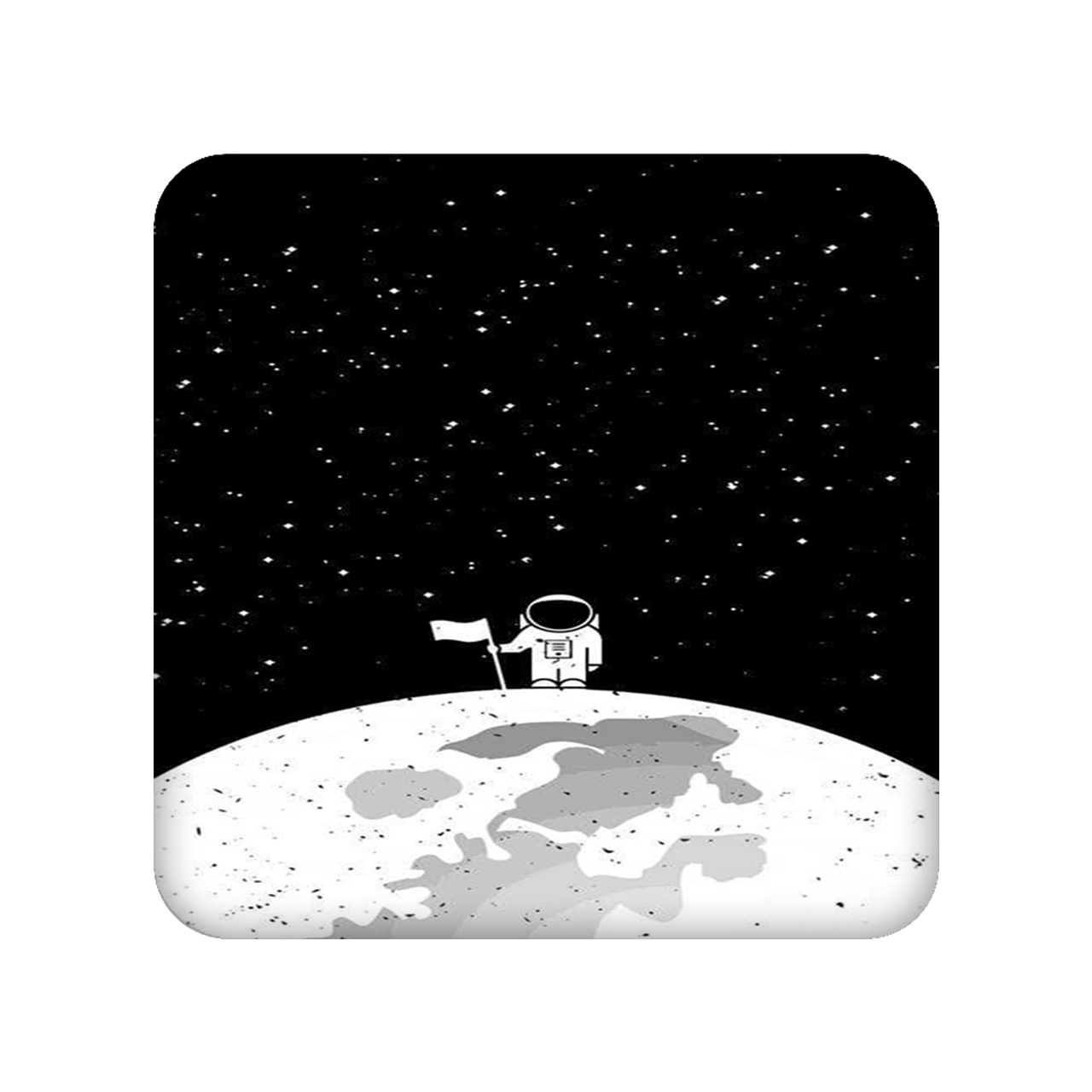 زیرلیوانی مدل فضانورد کد 1657