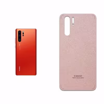 برچسب پوششی ماهوت مدل Rose Gold Leather مناسب برای گوشی موبایل هوآوی P30 Pro