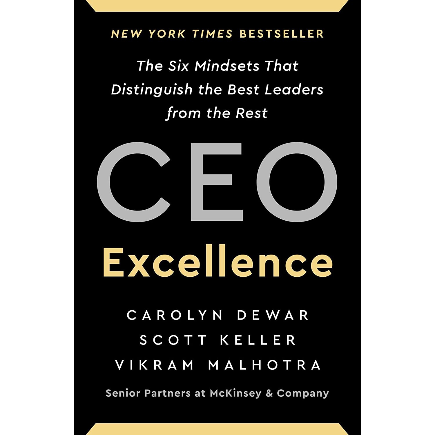 کتاب CEO Excellence اثر جمعی از نویسندگان انتشارات Scribner