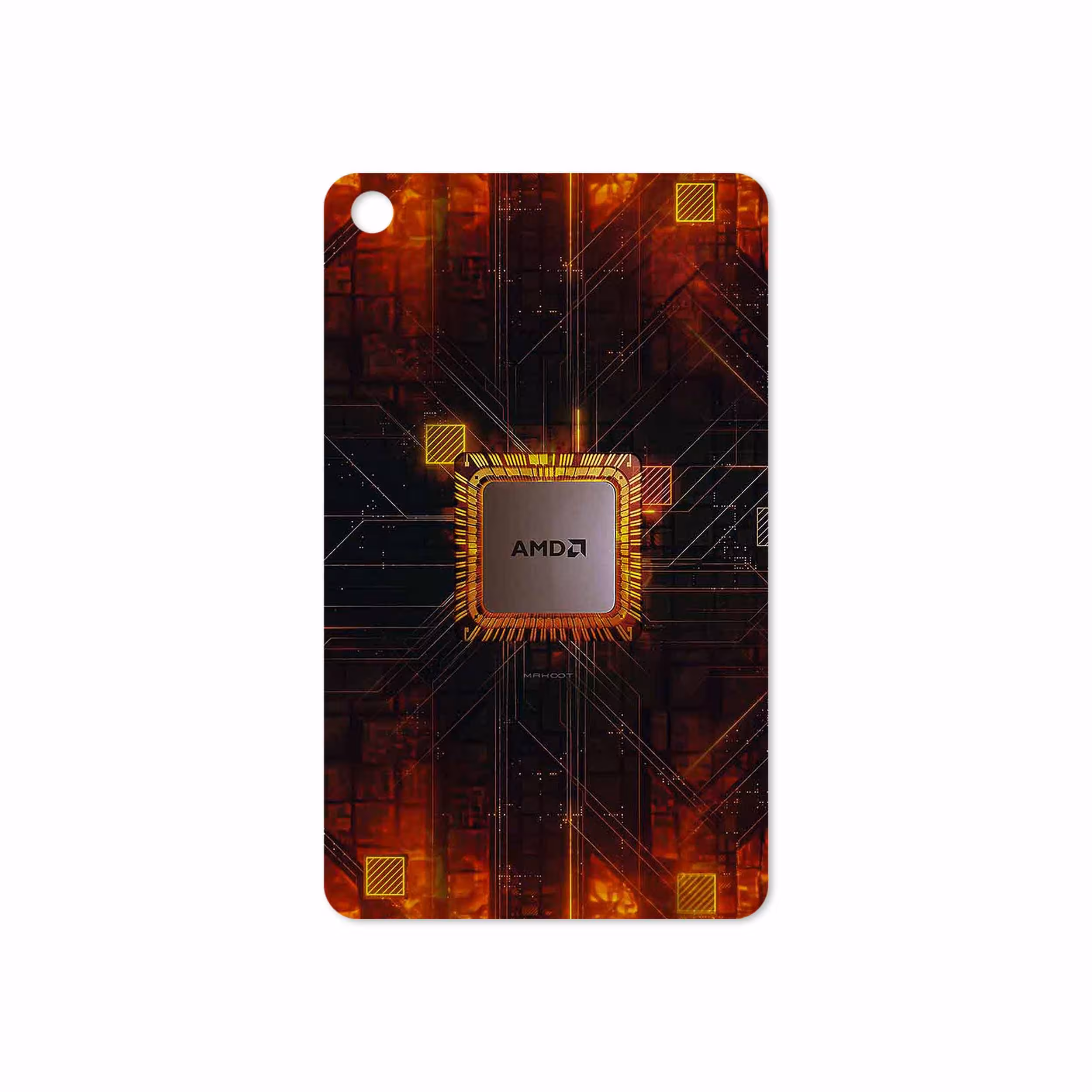 برچسب پوششی ماهوت مدل AMD Brand مناسب برای تبلت شیائومی Mi Pad 4 2018