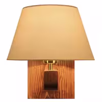 دیوارکوب چوبی مسینا مدل P1