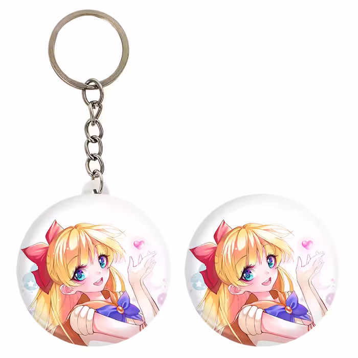 پیکسل خندالو مدل میناکو اینو انیمه سیلور مون Sailor Moon کد 17438 به همراه جاکلیدی