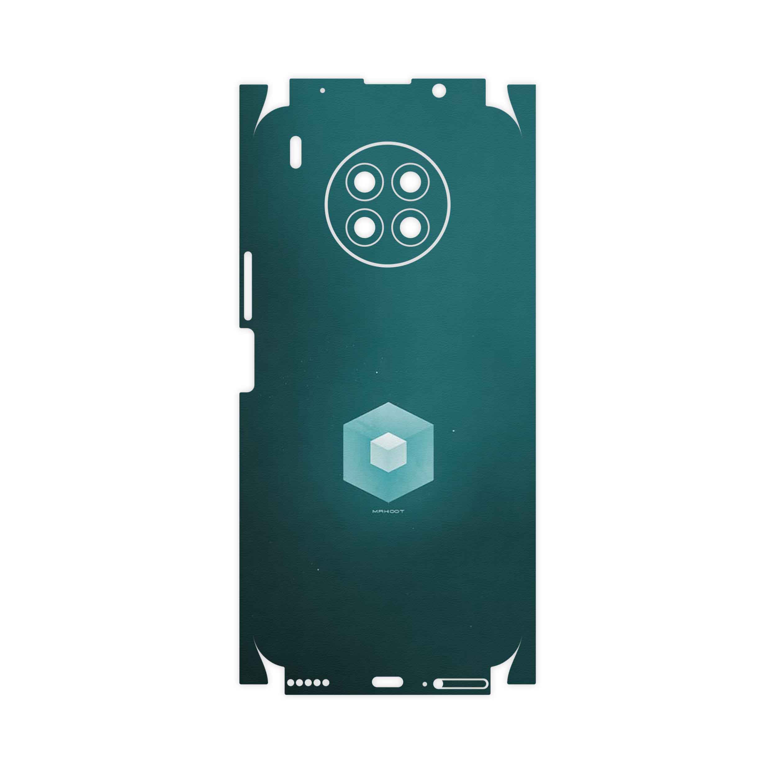 برچسب پوششی ماهوت مدل Minimal Cube icon-FullSkin مناسب برای گوشی موبایل آنر 50 Lite