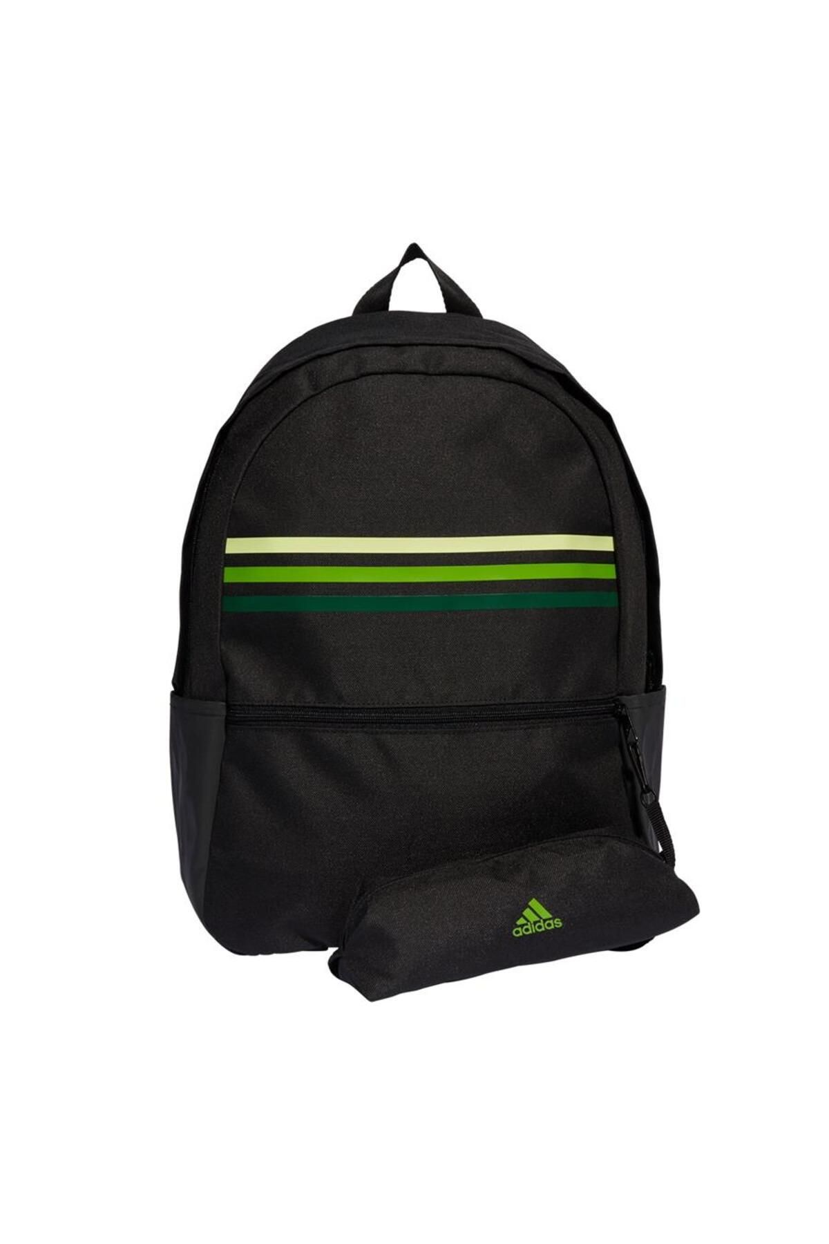 کوله پشتی مشکی مردانه سیاه و رایانه کلاسیک 3S اورجینال adidas