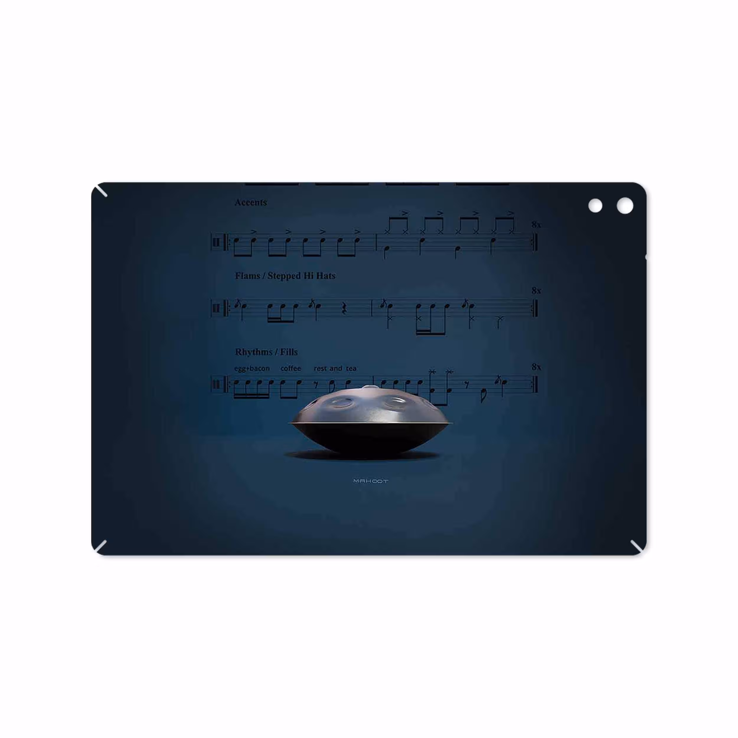 برچسب پوششی ماهوت مدل Hang Instrument مناسب برای تبلت اچ تی سی Nexus 9 2014