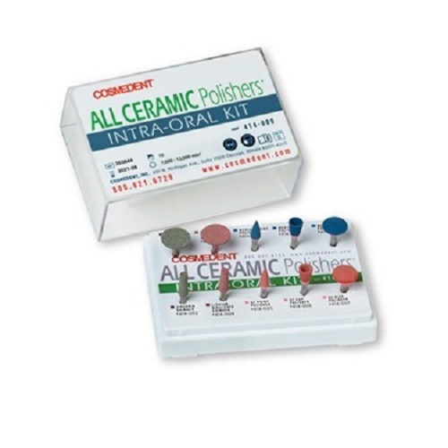 کیت پالیش پرسلن کازمادنت Cosmedent All Ceramic Polishers - فروشگاه تخصصی دندانپزشکی سپیرا