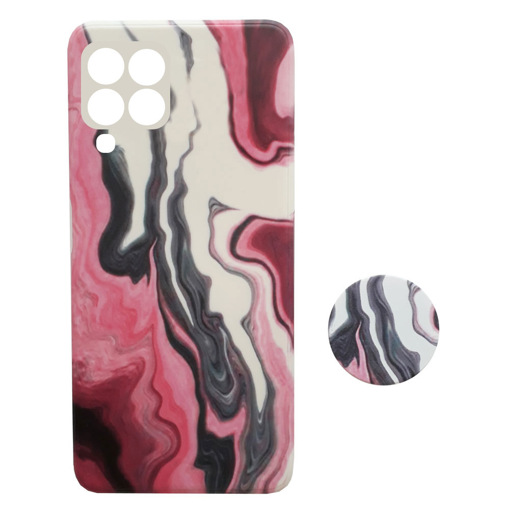 کاور طرح ترنر کد S7564 مناسب برای گوشی موبایل سامسونگ Galaxy A22 4G به همراه پایه نگهدارنده