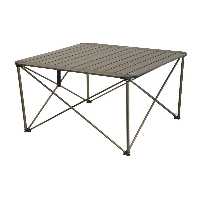 میز کمپ سفید کمپینگ آلومینیومی Mg24Ngakmb بزرگ campout