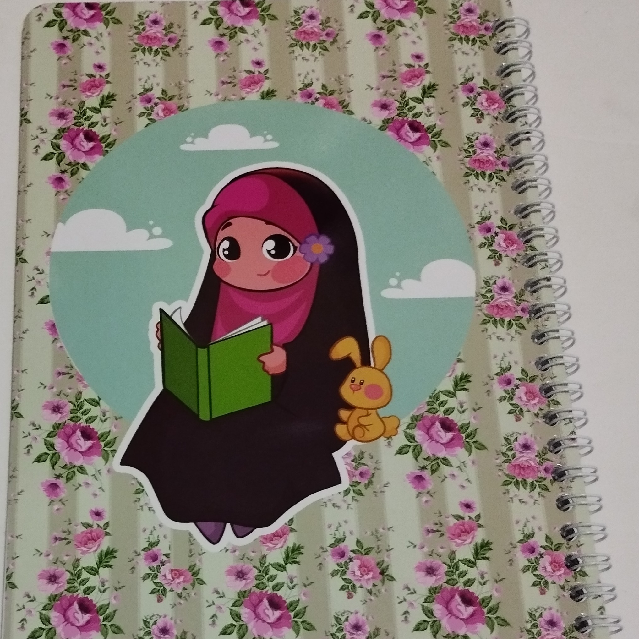 دفتر 50 برگ دخترانه (طرح حجاب) 