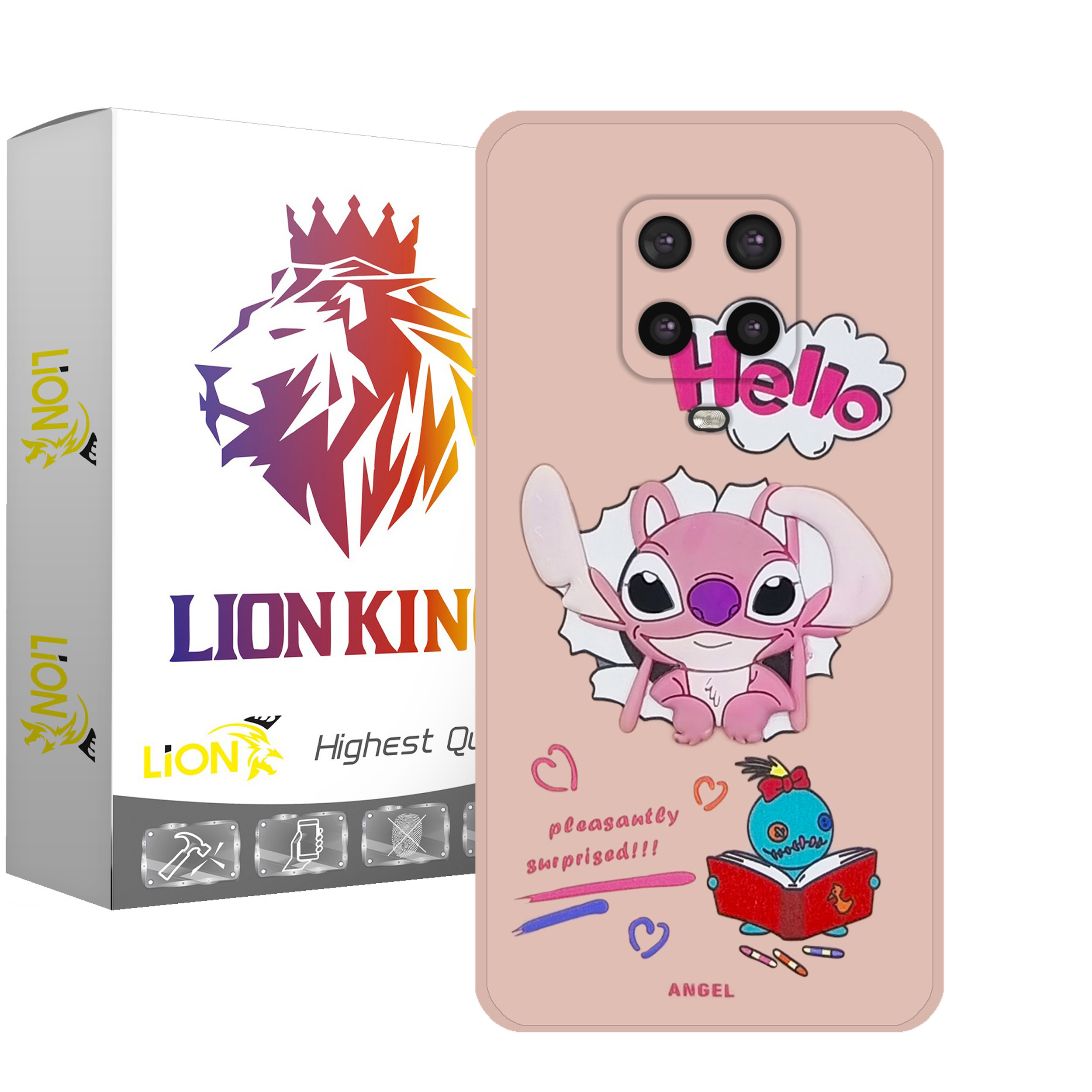  کاور لاین کینگ مدل AngelB مناسب برای گوشی موبایل شیائومی Redmi Note 9S / Note 9 Pro / Note 9 Pro Max