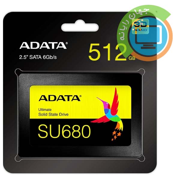اس اس دی اینترنال ADATA مدل SU680 ظرفیت 512 گیگابایت