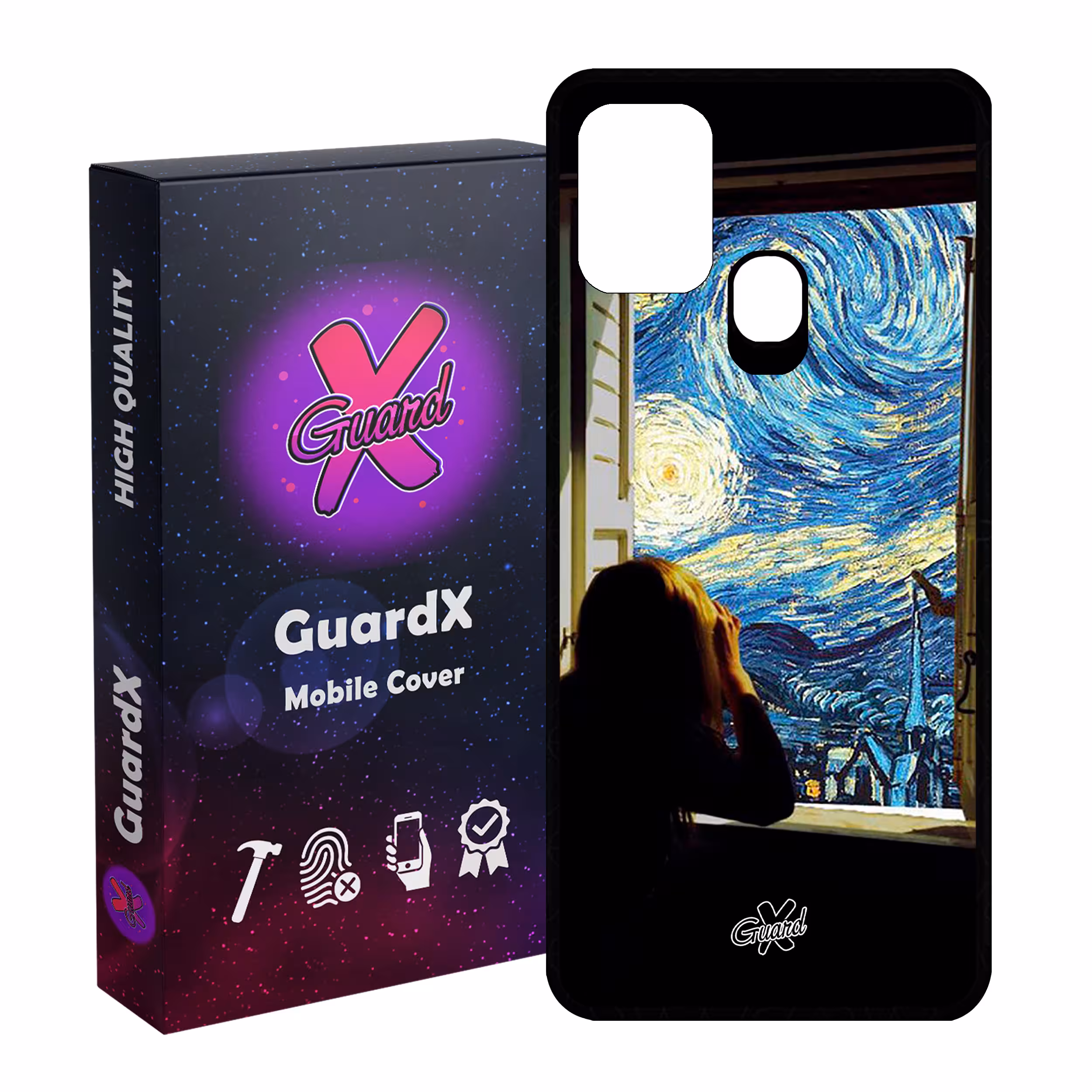 کاور گارد ایکس طرح Art مدل Glass10268 مناسب برای گوشی موبایل سامسونگ Galaxy M31 / M31 Prime / F41