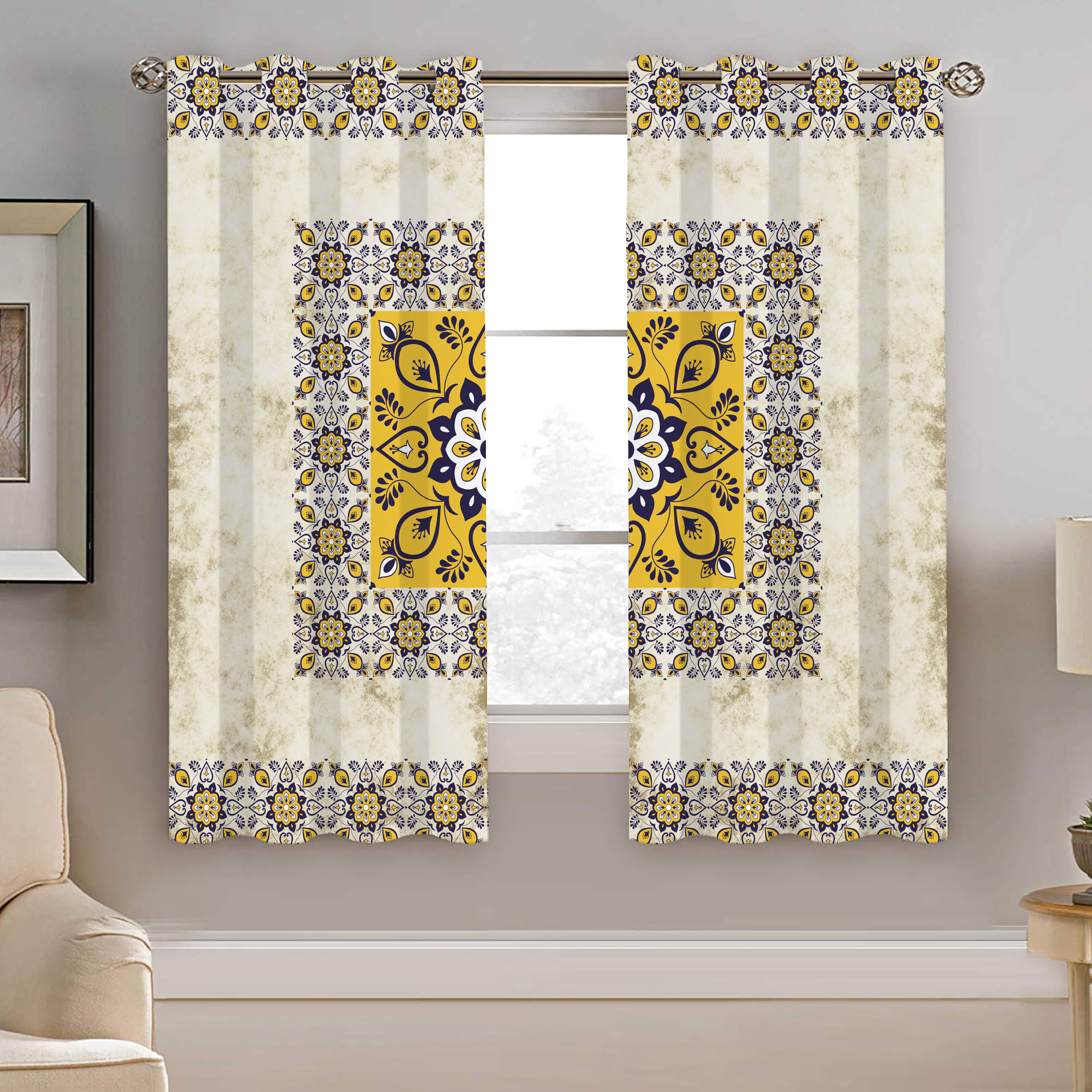 پرده نیروانا مدل plk1954 سایز 190 × 140 سانتی متر