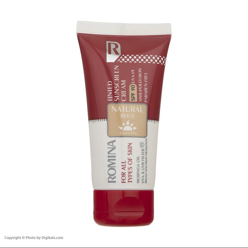 کرم ضد آفتاب spf90 رنگ طبیعی حجم 0 میلی لیتر