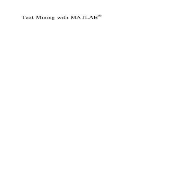 خرید و دانلود نسخه کامل کتاب Text Mining with MATLAB® [without chapter 1]