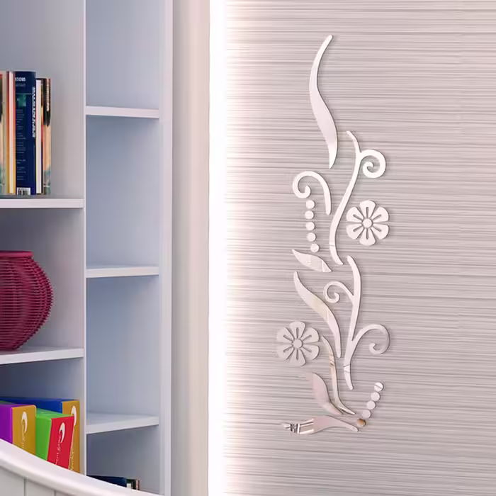 آینه طرح گل کد R1