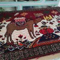 قالیچه دستباف نقشه شتری