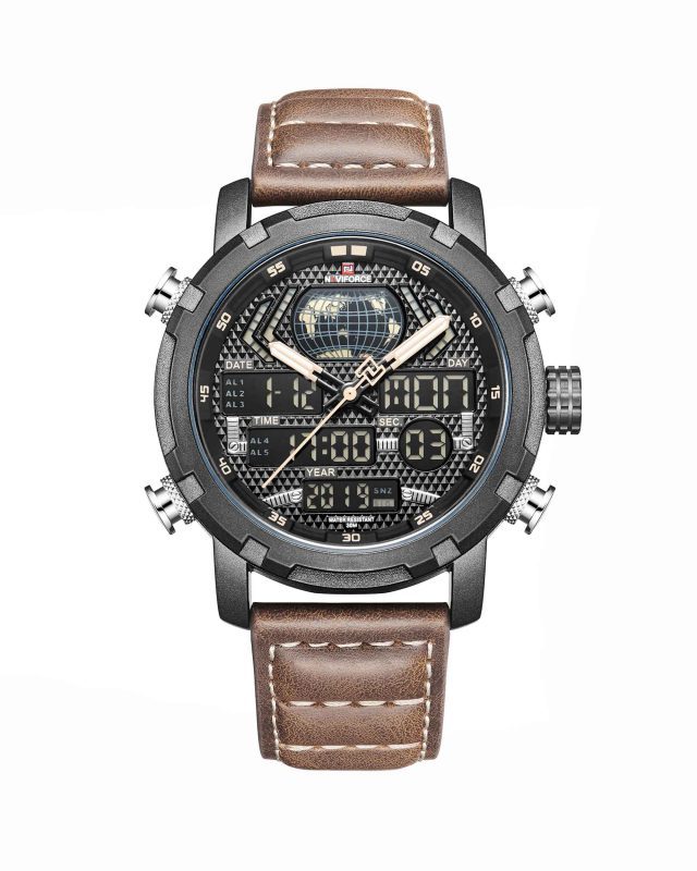 ساعت مچی مردانه ناوی فورس NAVIFORCE NF9160 B/Y/BN