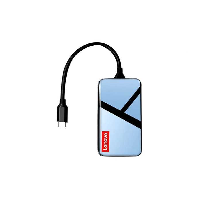 هاب و رم ریدر 8 پورت لنوو Lenovo ER08 HDMI 4K 8 in 1 USB-C hub