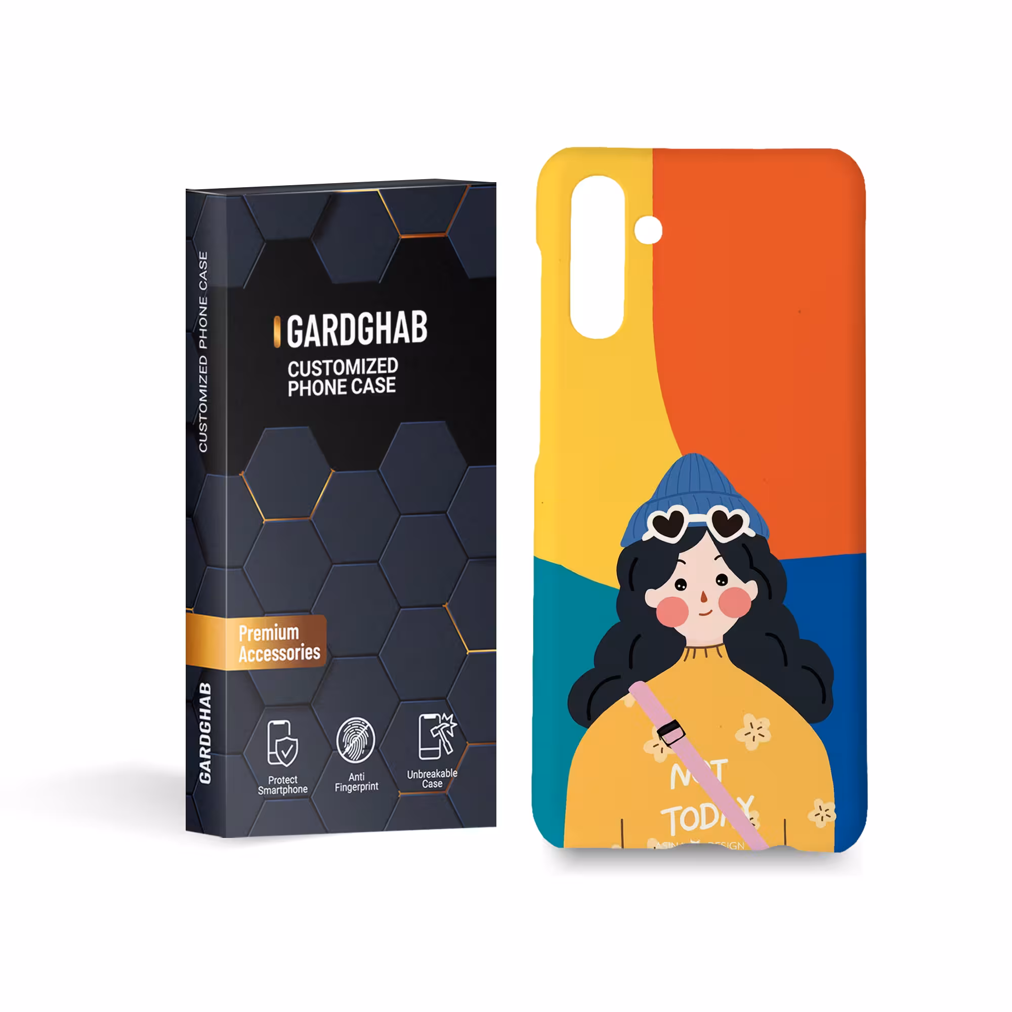 کاور گارد قاب مدل دخترانه مناسب برای گوشی موبایل سامسونگ Galaxy A13 5g / A04s
