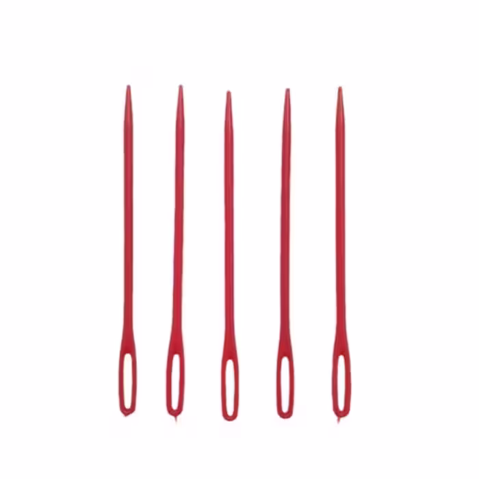 سوزن خیاطی مدل پلاستیکی بسته 5عددی

