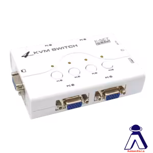 KVM سوئیچ 4 پورت PS2 برند K-NET مدل KPP612