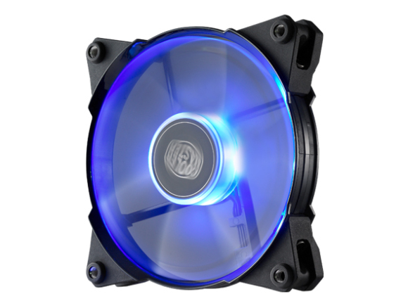 فن کیس کولر مستر JetFlo LED 120mm Case Fan - Blue
