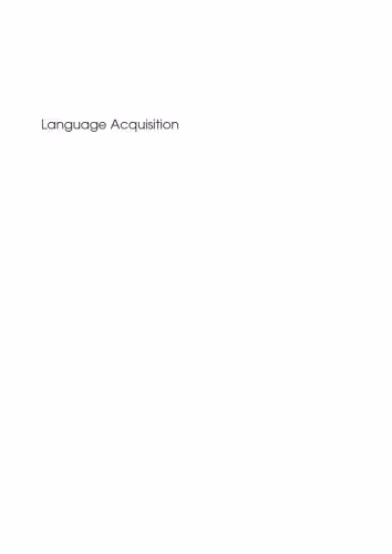 خرید و دانلود نسخه کامل کتاب Language Acquisition: The Age Factor (Second Language Acquisition)