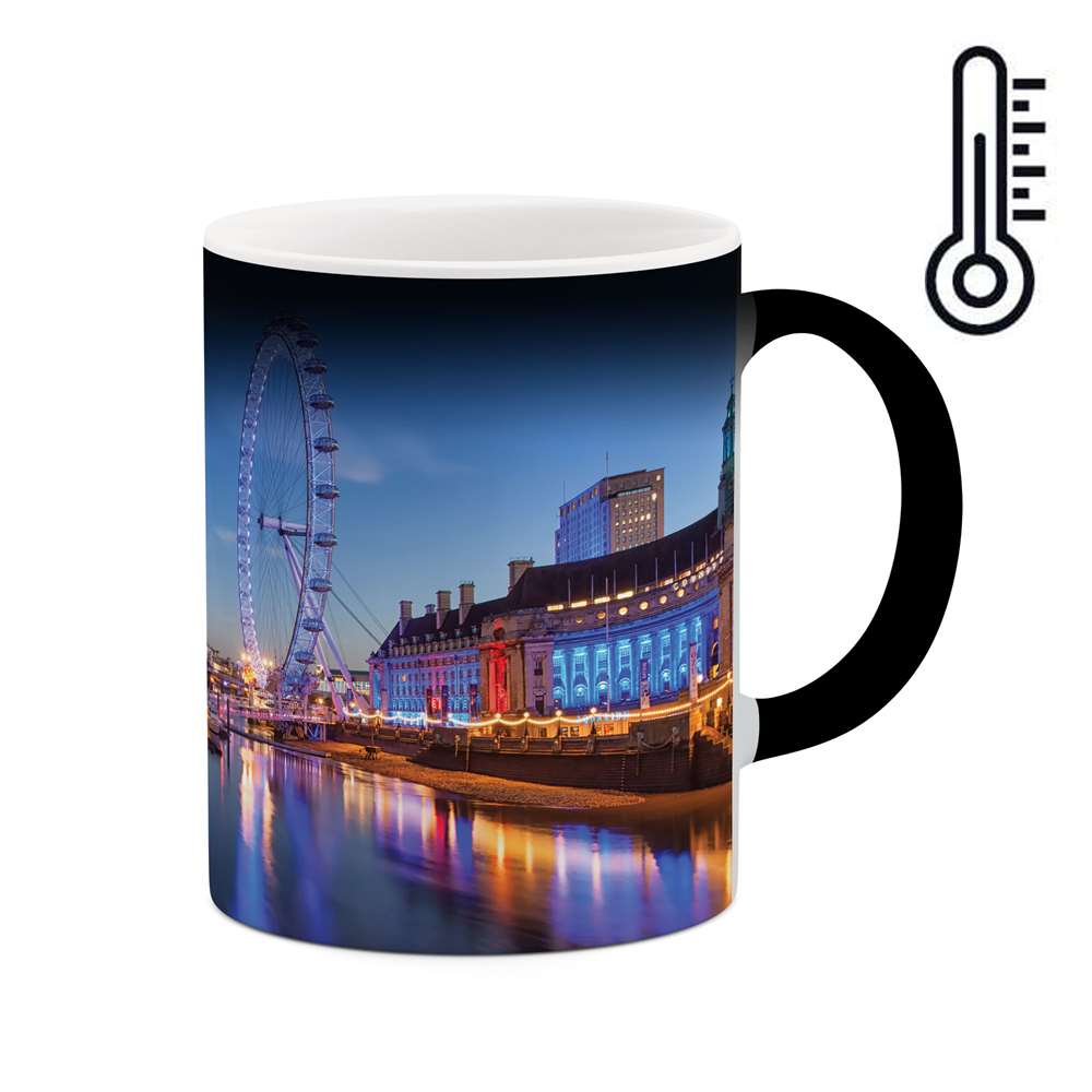 ماگ حرارتی طرح چرخ و فلک مدل mgh00444